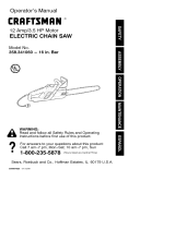 Craftsman 358.341060 Owner's manual