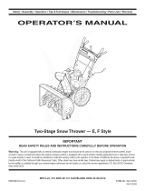 MTD 31AE6FHG705 Owner's manual