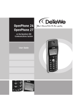 DETEWE OpenPhone OpenPhone 27 User manual