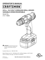Craftsman 315.116890 Owner's manual