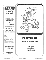 Craftsman 113.235110 User manual