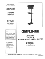 Craftsman 113213843 Owner's manual