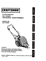Craftsman 536773520 Owner's manual