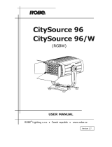Robe CitySource 96 WDMX User manual