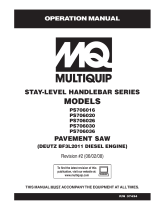 MQ Multiquip PS7060-series User manual