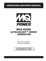 MULTIQUIP DCA-45US1 User manual