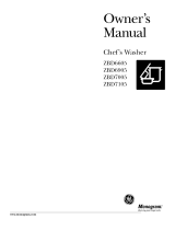 GE ZBD6905G03SS Owner's manual