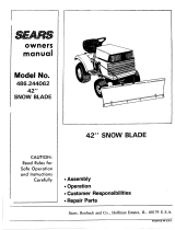 Sears 486.244062 User manual