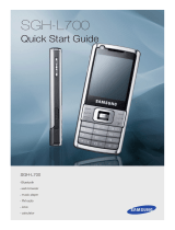 Samsung SGH-L708/P User manual