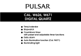 Pulsar W626 Owner's manual