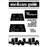 Whirlpool RC8436XTW1 Owner's manual