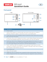 Simrad NSS evo2 Quick start guide