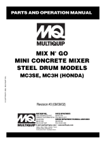 MQ Multiquip MC3H User manual