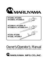 Maruyama HT230LS-R User manual