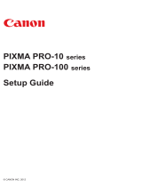 Canon PIXMA PRO-100 User manual