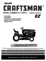 Craftsman EZ3 917.256611 Owner's manual