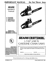 Craftsman 358.356101 Important Owner's manual