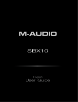M-Audio SBX 10 User guide