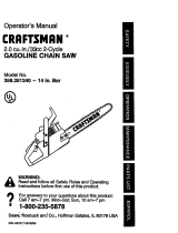 Craftsman 358.351340 Owner's manual