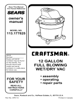 Craftsman 113.177825 Owner's manual