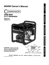 COMPANION 580327112 Owner's manual