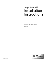 GE ZDOD240 Installation guide