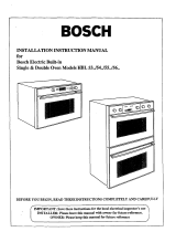Bosch HBL 65.. Installation guide