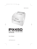 Primera PX450 Owner's manual