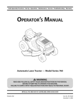 MTD 13WC76LF031 Owner's manual