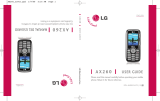 LG AX AX260 Alltel User manual