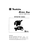 Makita LS1400 Owner's manual