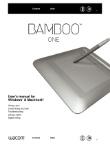 Wacom BAMBOO PEN AND TOUCH User manual