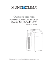 MUND CLIMA MUPO-11-RE Series Installation guide