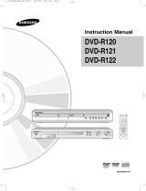 Samsung DVD-R121 User manual