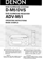 Denon ADV-M51 Owner's manual