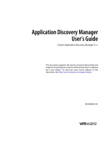 VMware vCenter Application Discovery Manager 6.2 User guide