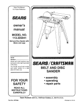 Craftsman 113.225941 Owner's manual