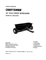 Craftsman 486.24494 Owner's manual
