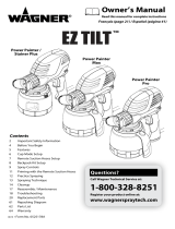 WAGNER 4-STEP ELECTRONIC PRO DUTY POWER PAINTER User manual