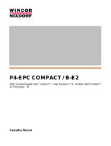 Wincor Nixdorf P4-EPC COMPACT/B-E2 Operating Instructions Manual
