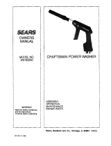 Sears 919162251 User manual