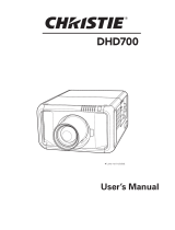Christie DHD700 User manual