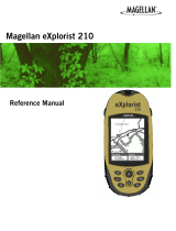 Magellan eXplorist 210 User manual
