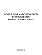 urmet domus VIDEO DOOR PHONE SYSTEM Technical Manual