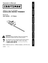 Craftsman 358795690 Owner's manual