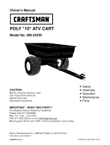 Craftsman 486.24339 Owner's manual