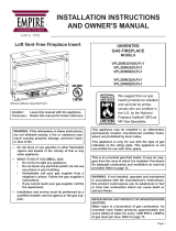 Empire VFL20IN92(N,P)-1 Owner's manual