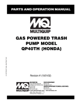 MQ Multiquip QP40TH User manual