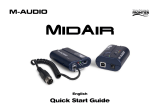M-Audio MidAir User manual