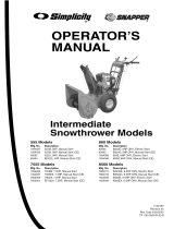 Snapper I8245E User manual